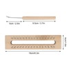 Wooden Knitting Loom with Loom Hook Wooden Knitting Loom Set