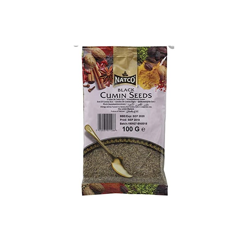 Natco Cumin Seeds Black 100g