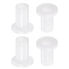 QUARKZMAN Pack of 4 Flanged Plain Bearings Plastic Bushings 10mm