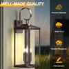 Yolsunes 24" Extra Large Dusk to Dawn Outdoor Wall Light,