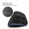 JOMAA Vertical Wireless Charging Mouse 2.4G Vertical 2400DPI Wrist Guard