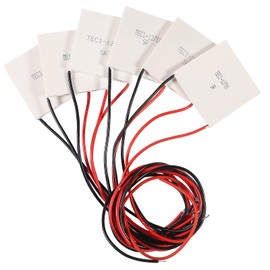 UMLIFE 6pcs TEC1-12710 12V 10A 92W 40MMX40MM Heatsink Thermoelectric Cooler Cooling Peltier Plate Module