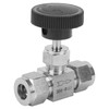 304 Stainless Steel Valve 2‑Way High Pressure Needle Flow Control