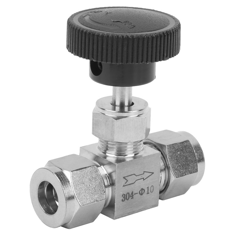 304 Stainless Steel Valve 2‑Way High Pressure Needle Flow Control