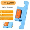 TXWTXPJ-1Pack AUA-05 Fiber Cable Ribbon Stripper FTTH Fiber Optic Stripper,5