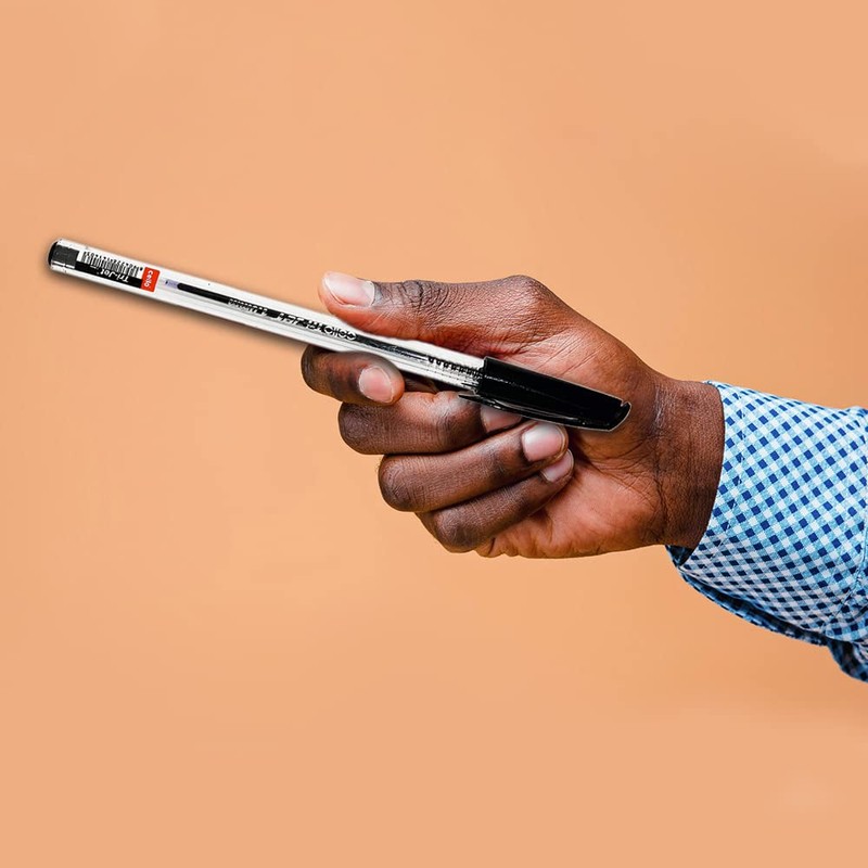 Cello Tri-Jet Ballpoint Pens Extra Grip Medium Point Biros (1.0