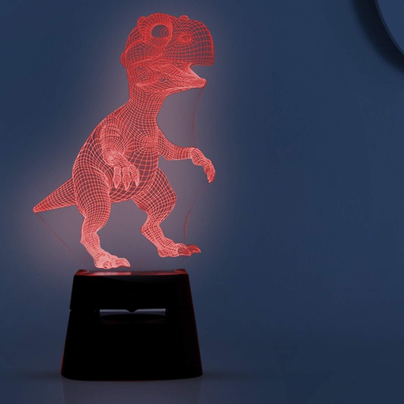 AQUARIUS LED 3D Colour Changing Hologram Night Light and Desk