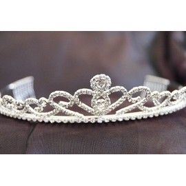 Beautiful Bridal Wedding Tiara Crown with Crystal Party Accessories C120016