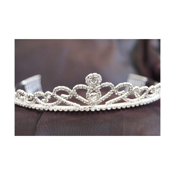 Beautiful Bridal Wedding Tiara Crown with Crystal Party Accessories C120016