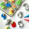 R&M 1-9 Number Cookie Cutters with Cut-Outs. 2.5” 9-Piece Gift