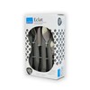 Amefa ECLAT 24-Piece Cutlery Set, Black