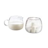 Borosil Sugar and cream Set | Ultra Clear | Dishwasher