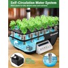 Hydroponics Growing System Kit, 17 Pods Herb Garden with 102