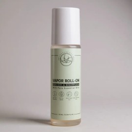 Vapor Roll On for Congestion Relief Cooling Aromatherapy Oil for Nasal Comfort and Easy Breathing Support, Portable Roll-On Balm