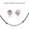 Suyi 15th Birthday Gifts for Girls Morse Code Bracelet Sterling