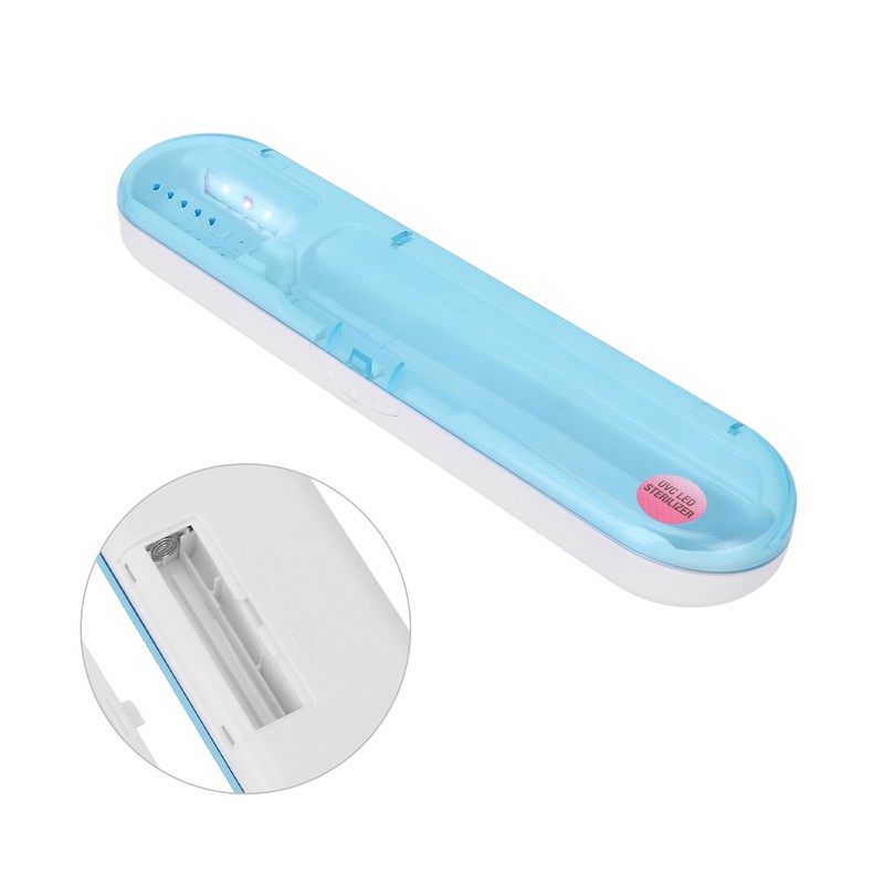 UVC LED Toothbrush Cleaning Box Professional Home Travel Portable Toothbrush