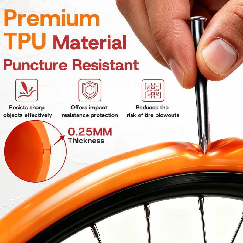 AEYINO 2-Pack TPU Bike Inner Tube 28 700 x 23-32C