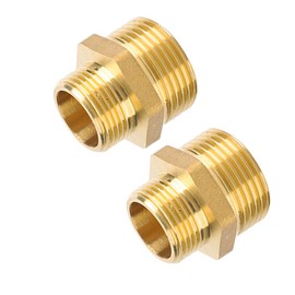 2 pieces reduction 1/2 to 3/8, flex hose 3/8 inch to 1/2 inch, adapter 3/8 inch to 1/2 inch hose, reducer 1/2 inch to 3/8 inch, for water pipe reducers (16 x 20 mm)