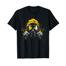 Gas Mask toxic biohazard T-Shirt