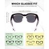 Meeloog Large Polarized Fit Over Glasses Sunglasses For Women Men,