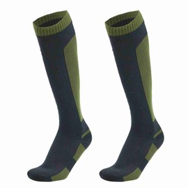 Waterproof Socks for Outdoor Activities - Long Tube Waterproof Socks for Hiking  Cycle  and Camping - Keep Feet Warm and Dry - Targeted for Adventurers