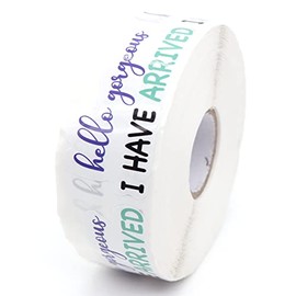 Wailozco Hello Gorgeous Stickers,Thank You Stickers,Handmade Stickers,Small Shop Stickers,Envelopes Stickers for Small Business, Online Retailers,Handmade Goods,500 Labels Per Roll