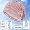 Compagno Women's Winter Hat with Sequins Warm Lined Beanie Knitted