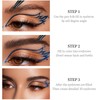 Eyebrow Pen, Eyebrow Pencil, Liquid Microblading Eyebrow Pen with 4
