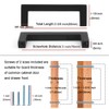KOOFIZO Oil Rubbed Bronze Cabinet Pulls Bronze Cabinet Handles, 20