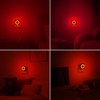 Night Light with Motion Sensor and Twilight Sensor, Red Light,