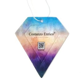 Costanzo Enrico Car Air Freshener For Cars Scent Novara - Patchouli 5 Pack
