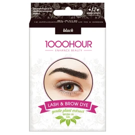 1000 HOUR Plant Based Lash and Brow Dye Kit - Black
