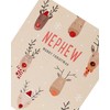 UK Greetings Christmas Card for Nephew - Reindeer Pattern Design