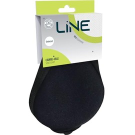 Sitzbezug Unisex Gel Universal Velo schwarz – Bezug für Sitz – Fahrradsitzbezug LINE