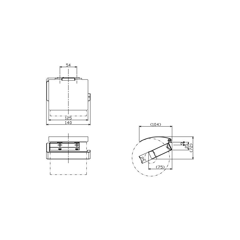 GROHE JPK50200 JAPAN COLLECTIONS Paper Holder
