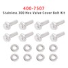 MAD HORNETS 400-7507 Stainless 300 Hex Valve Cover Bolt Kit