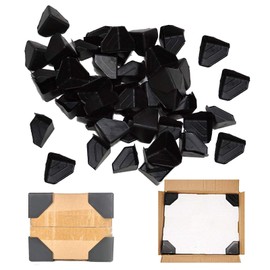 Plastic Corner Protectors Anti-Collision Desk Corner & Edge Protection Against Extra Soft Edge Protection for Mailing Boxes to Protect Valuable Furniture Cabinets Tables Drawers Pack of 50
