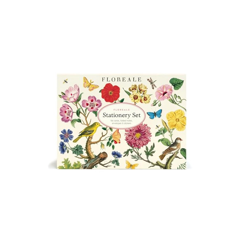 Set de papelería Cavallini, Floreale (SS/FLOR)