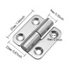 ITROLLE Lift-Off Hinge 2PCS 1.5Inch Right Handedness Mini 304 Stainless