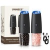 UNNEES Rechargeable Electric Salt And Pepper Grinder Set, 2 Pcs