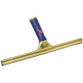 コンドル(山崎産業) 窓用水切り プロテック グラススクイジー 真鍮グリップ付 350 C75-1-035X-MB