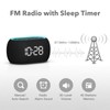 ANJANK Alarm Clock FM Radio with Bluetooth Speaker, Hi-Fi Stereo