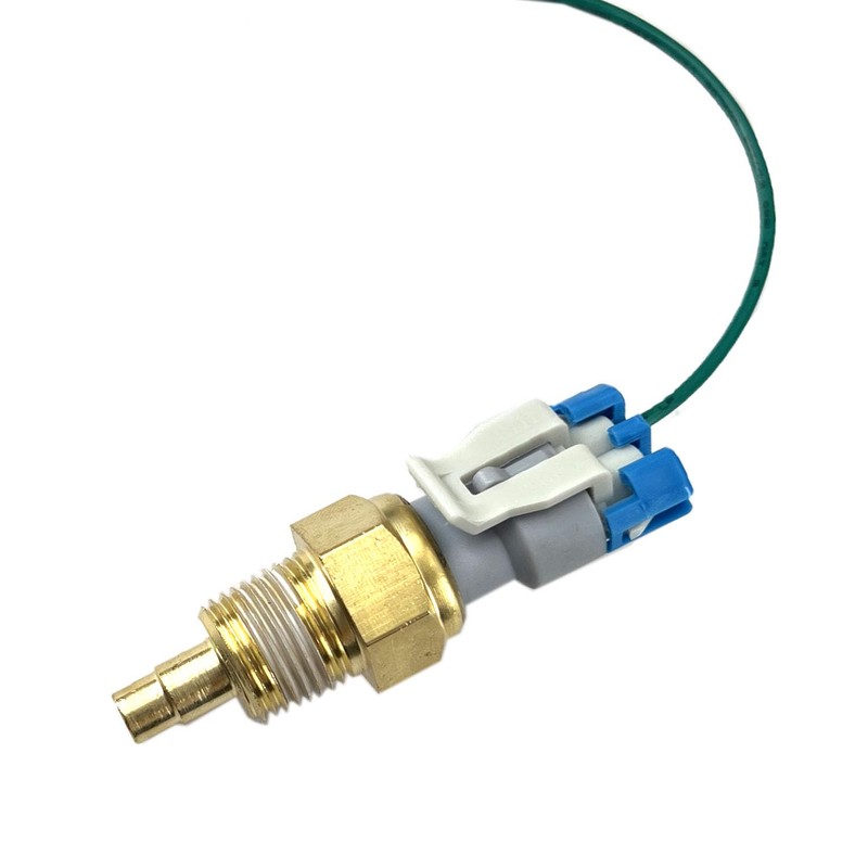 Engine Coolant Temperature Sensor with Connector Pigtail Harness 25037332 Compatible