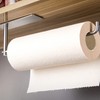 SUNTECH Paper Towel Holder Under Cabinet - Self Adhesive Towel