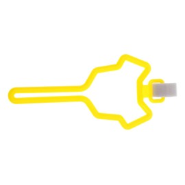 WOONEKY Dog Poop Bag Clip Leash Hands- Waste Bag Carrier Long-lasting Abs for Dog Walks Outdoor Adventures