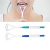 Glamified - Tongue Scraper Tongue Brush 2 Color Pack, 2