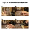 16 inch Tape in Hair Extensions Human Hair 10PCS #60