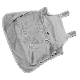 Mipcase Cat Holding Apron for Pets Comfortable Pocket Pouch Carrier Bag for Cats Rabbits More Prevents Hair Clinging for Grooming Daily Activities