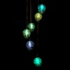 Pine Cones Style Solar Power Sensor LED Light Outdoor Colorful