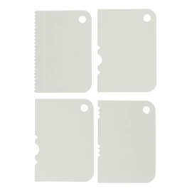 AJC Kit Peines Alisador Pastel Raspa Marcador Glasear Reposteria
